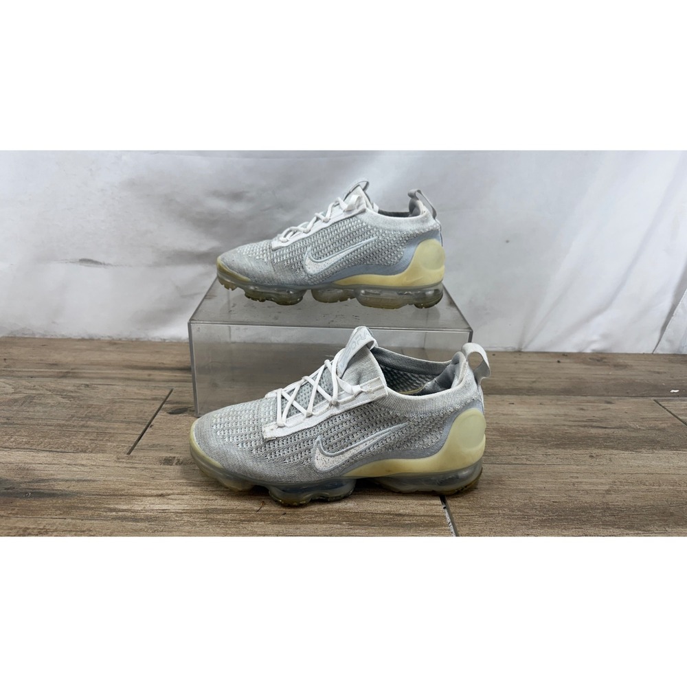 Nike Air VaporMax 2021 FK Pure Platinum White DC4112-100 Womens 7.5